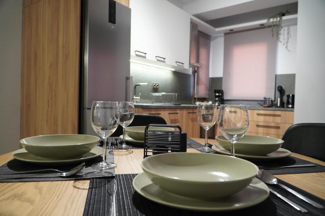 Modern Apartment In Οld Τown Thessaloníki Ngoại thất bức ảnh