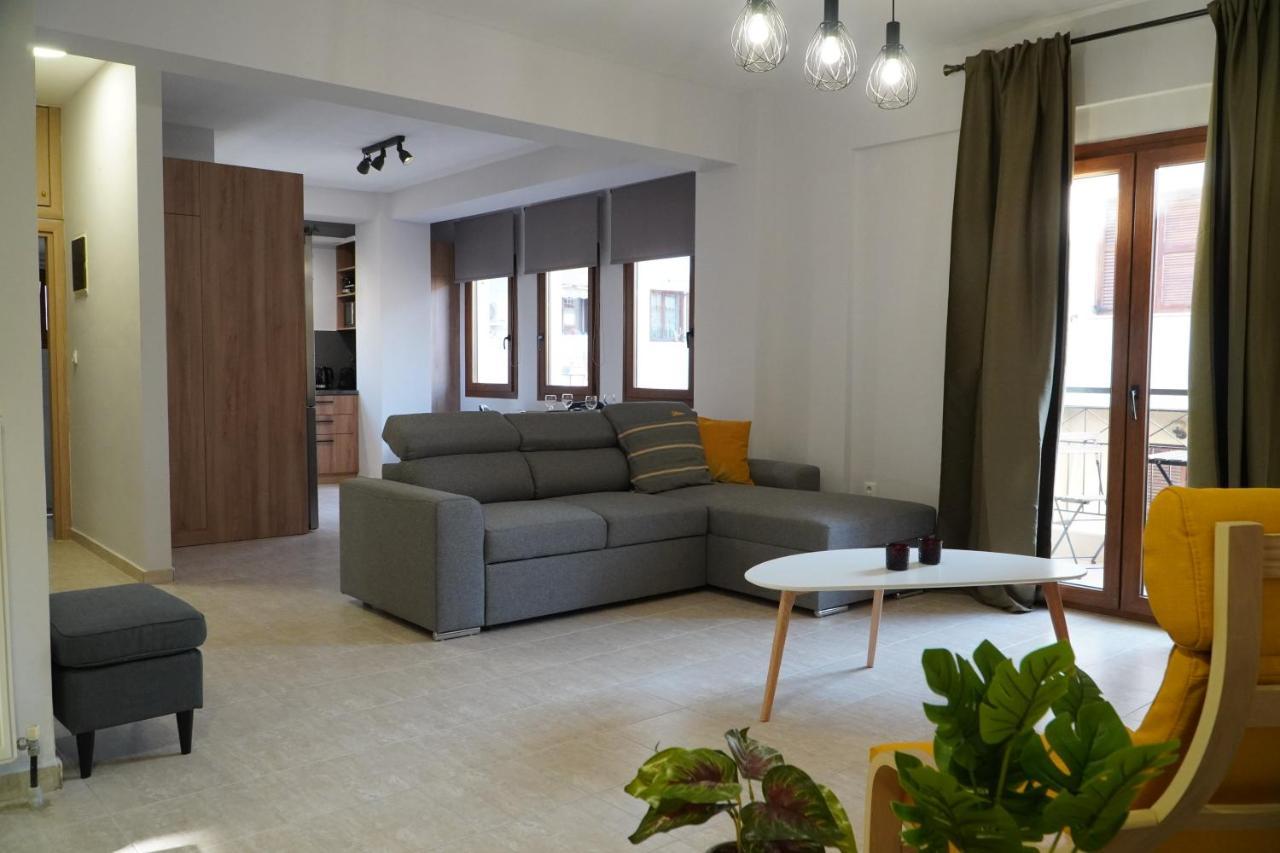 Modern Apartment In Οld Τown Thessaloníki Ngoại thất bức ảnh